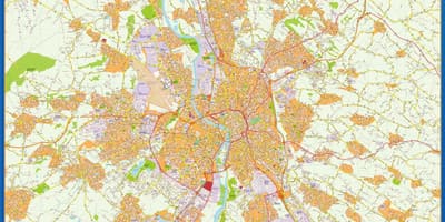 Karta över Toulouse butik
